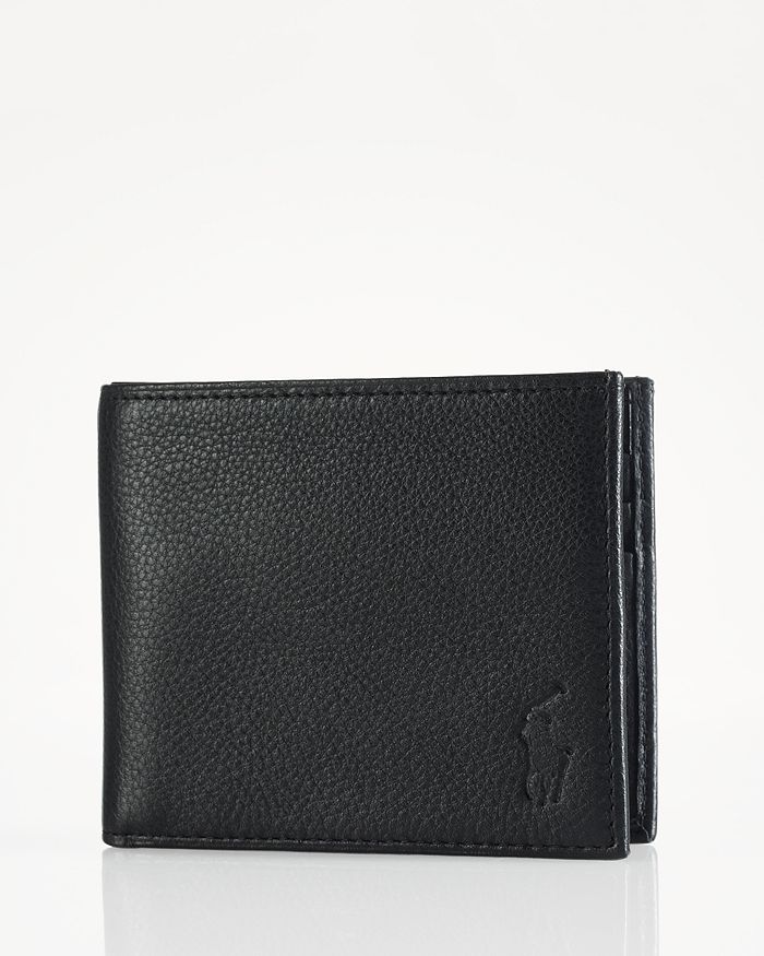 polo black wallet